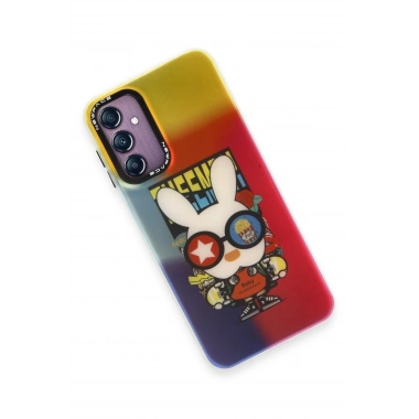 Mey İthalat®  Samsung Galaxy A14 4G Kılıf Estoril Desenli Kapak - Estoril - 10
