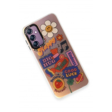 Mey İthalat®  Samsung Galaxy A14 4G Kılıf Estoril Desenli Kapak - Estoril - 15
