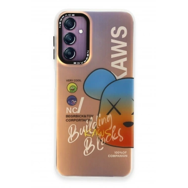 Mey İthalat®  Samsung Galaxy A14 4G Kılıf Estoril Desenli Kapak - Estoril - 6