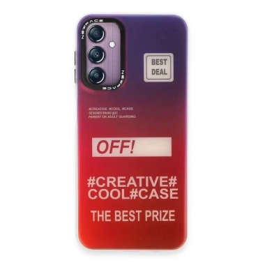 Mey İthalat®  Samsung Galaxy A14 4G Kılıf Estoril Desenli Kapak - Estoril - 9