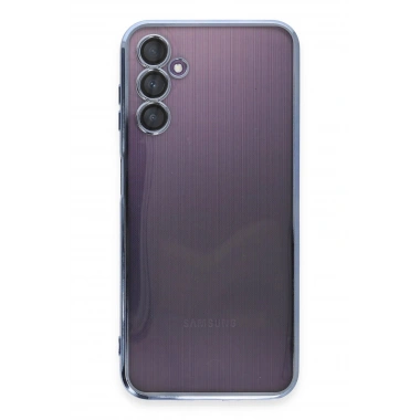 Mey İthalat®  Samsung Galaxy A14 4G Kılıf  Lensli Silikon - Açık Mavi
