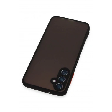 Mey İthalat®  Samsung Galaxy A14 4G Kılıf Montreal Silikon Kapak - Siyah