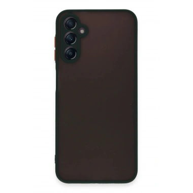 Mey İthalat®  Samsung Galaxy A14 4G Kılıf Montreal Silikon Kapak - Yeşil