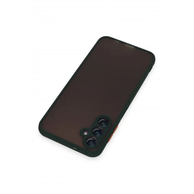 Mey İthalat®  Samsung Galaxy A14 4G Kılıf Montreal Silikon Kapak - Yeşil
