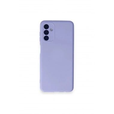 Mey İthalat®  Samsung Galaxy A14 4G Kılıf Nano içi Kadife Silikon - Lila