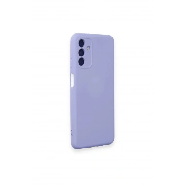 Mey İthalat®  Samsung Galaxy A14 4G Kılıf Nano içi Kadife Silikon - Lila