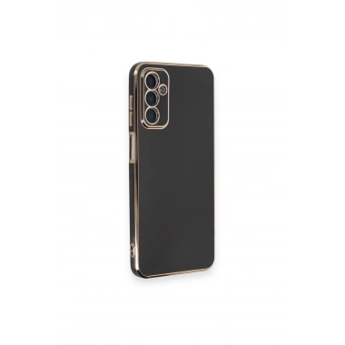 Mey İthalat®  Samsung Galaxy A14 4G Kılıf Volet Silikon - Siyah