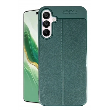Mey İthalat®  Samsung Galaxy A15 4G Kılıf Auto Focus Kapak - Koyu Yeşil