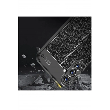 Mey İthalat®  Samsung Galaxy A15 4G Kılıf Auto Focus Kapak - Siyah