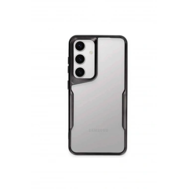 Mey İthalat®  Samsung Galaxy A15 4G Kılıf Boyi Silikon Kapak - Siyah