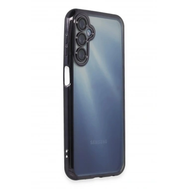 Mey İthalat®  Samsung Galaxy A15 4G Kılıf  Lensli Silikon - Mor
