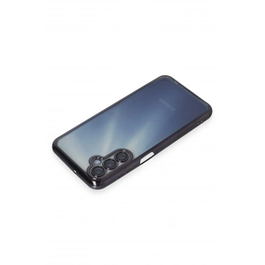Mey İthalat®  Samsung Galaxy A15 4G Kılıf  Lensli Silikon - Mor