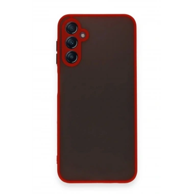 Mey İthalat®  Samsung Galaxy A15 4G Kılıf Montreal Silikon Kapak - Kırmızı