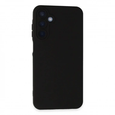 Mey İthalat®  Samsung Galaxy A15 4G Kılıf Nano içi Kadife Silikon - Siyah