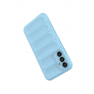 Mey İthalat®  Samsung Galaxy A15 4G Kılıf Optimum Silikon - Sky Blue