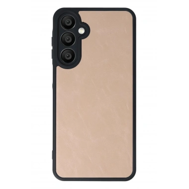 Mey İthalat®  Samsung Galaxy A16 5G Kılıf Aras Deri Kapak - Pudra