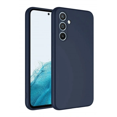 Mey İthalat®  Samsung Galaxy A16 5G Kılıf First Silikon - Lacivert