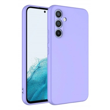 Mey İthalat®  Samsung Galaxy A16 5G Kılıf First Silikon - Lila