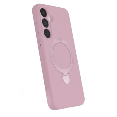 Mey İthalat®  Samsung Galaxy A16 5G Regal Magsafe Standlı Kapak - Açık Pembe