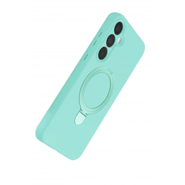Mey İthalat®  Samsung Galaxy A16 5G Regal Magsafe Standlı Kapak - Su Yeşili