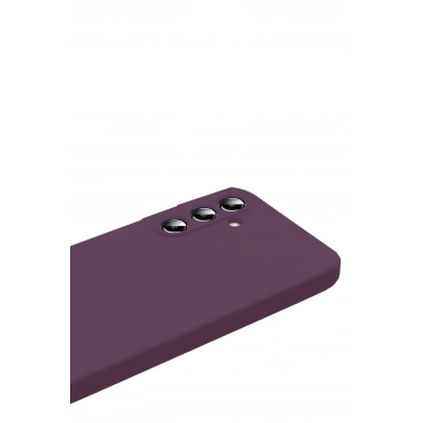 Mey İthalat®  Samsung Galaxy A17 5G First Silikon - Mürdüm