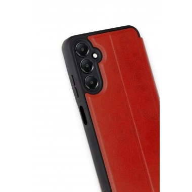 Mey İthalat® Samsung Galaxy A17 5G Flip Cover - Kırmızı