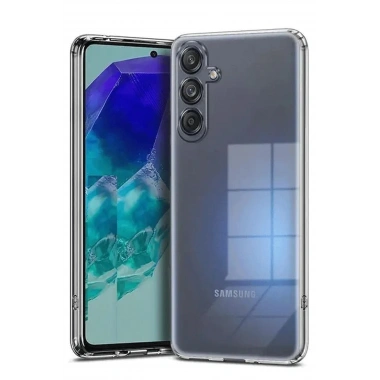 Mey İthalat®  Samsung Galaxy A17 5G Kılıf Lüx Şeffaf Silikon