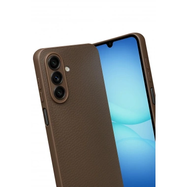 Mey İthalat®  Samsung Galaxy A17 5G Thermax Silikon Kılıf - Kahverengi