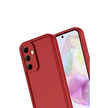 Mey İthalat®  Samsung Galaxy A17 5G Viera Silikon - Kırmızı