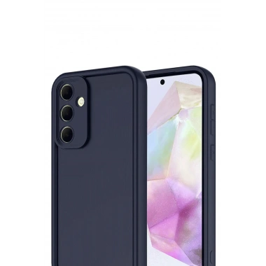 Mey İthalat®  Samsung Galaxy A17 5G Viera Silikon - Lacivert