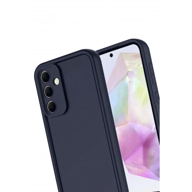 Mey İthalat®  Samsung Galaxy A17 5G Viera Silikon - Lacivert