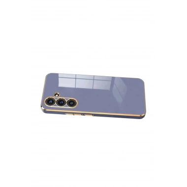 Mey İthalat®  Samsung Galaxy A17 5G Volet Silikon - Mavi