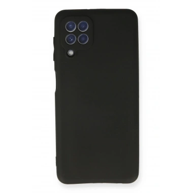 Mey İthalat®  Samsung Galaxy A22 Kılıf First Silikon - Siyah
