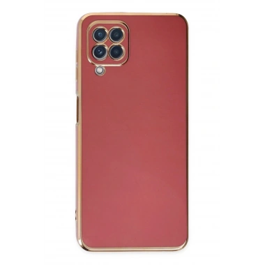 Mey İthalat®  Samsung Galaxy A22 Kılıf Volet Silikon - Kırmızı