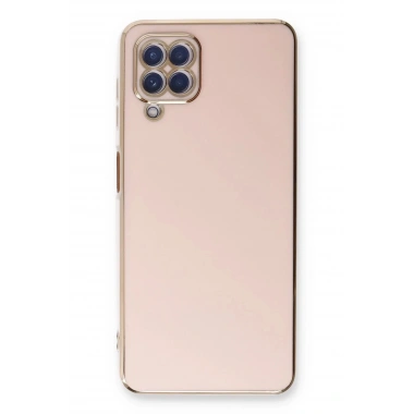 Mey İthalat®  Samsung Galaxy A22 Kılıf Volet Silikon - Pembe