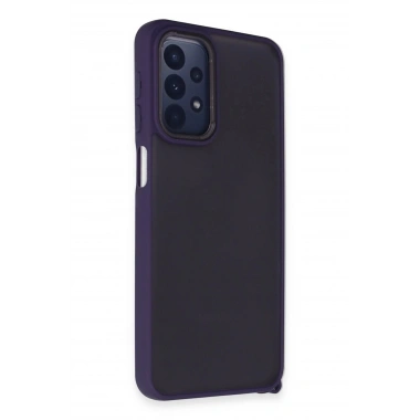 Mey İthalat® Samsung Galaxy A23 4G Kılıf Elegant Kapak - Derin Mor