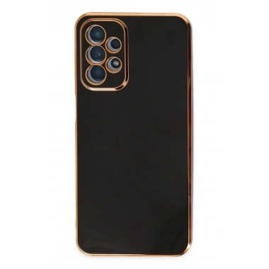 Mey İthalat®  Samsung Galaxy A23 4G Kılıf Volet Silikon - Siyah