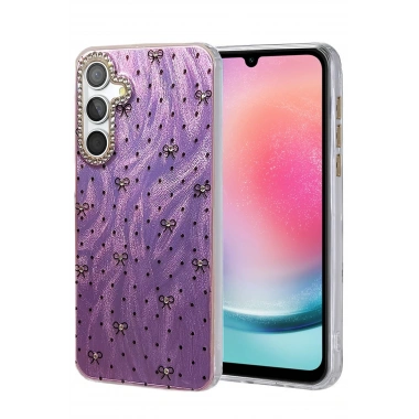 Mey İthalat® Samsung Galaxy A24 4G Kılıf Blade Aynalı Desenli Kapak - Desen 2
