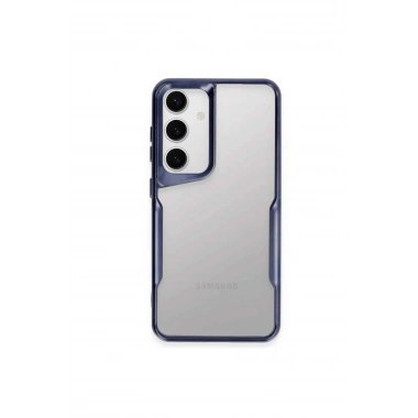 Mey İthalat®  Samsung Galaxy A24 4G Kılıf Boyi Silikon Kapak - Lacivert