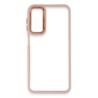 Mey İthalat® Samsung Galaxy A24 4G Kılıf Dora Kapak - Pudra