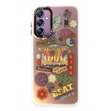 Mey İthalat®  Samsung Galaxy A24 4G Kılıf Estoril Desenli Kapak - Estoril - 14