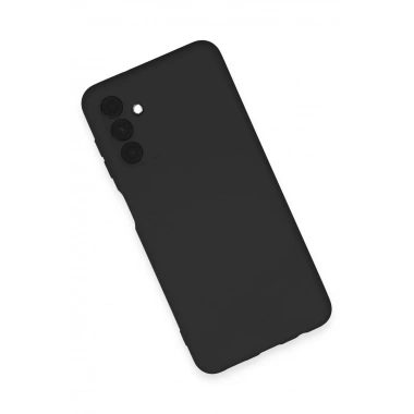 Mey İthalat®  Samsung Galaxy A24 4G Kılıf Nano içi Kadife Silikon - Siyah