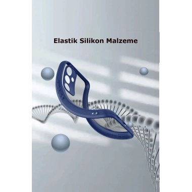 Mey İthalat®  Samsung Galaxy A24 4G Kılıf Platin Silikon - Lila