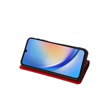 Mey İthalat®  Samsung Galaxy A24 4G Kılıf Trend S Plus Kapaklı Kılıf - Siyah