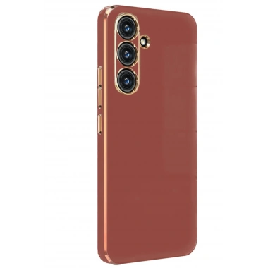 Mey İthalat®  Samsung Galaxy A24 4G Kılıf Volet Silikon - Kırmızı