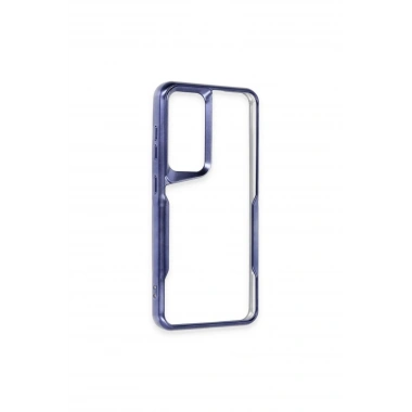 Mey İthalat®  Samsung Galaxy A25 5G Kılıf Boyi Silikon Kapak - Lacivert