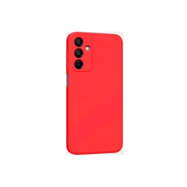 Mey İthalat®  Samsung Galaxy A25 5G Kılıf First Silikon - Kırmızı
