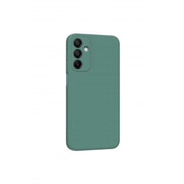 Mey İthalat®  Samsung Galaxy A25 5G Kılıf First Silikon - Koyu Yeşil