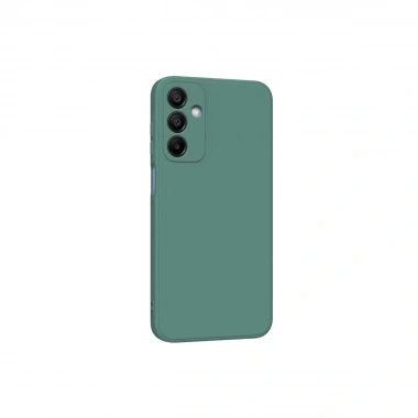 Mey İthalat®  Samsung Galaxy A25 5G Kılıf First Silikon - Koyu Yeşil