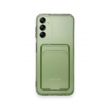 Mey İthalat®  Samsung Galaxy A25 5G Kılıf Kart Şeffaf Silikon - Şeffaf